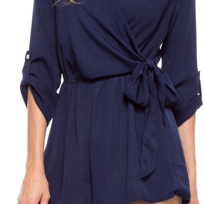Self tie romper