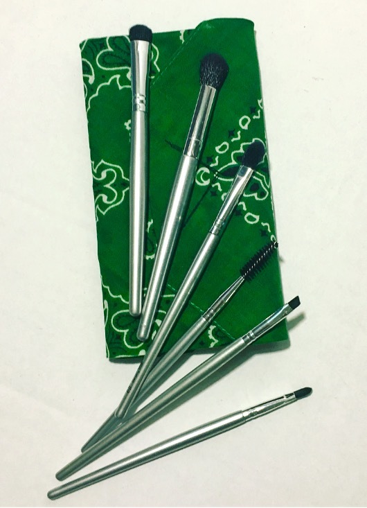 Emerald Green Band Anna Brush Holder