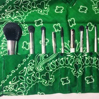 Emerald Green Band Anna Brush Holder - Thumbnail 1