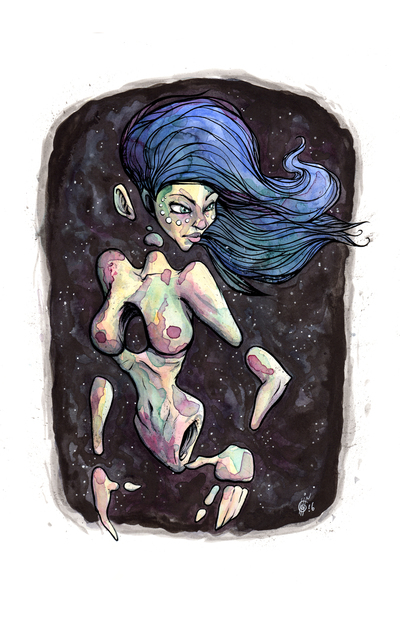 Cosmic Goddess - Print