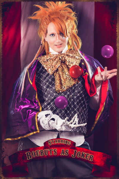 Starring Roebuts as Joker