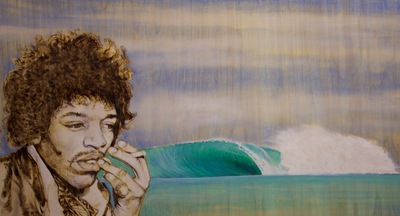 "Hendrix In The Caribbean " print