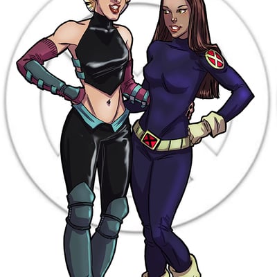 Boomboom and magma couples print