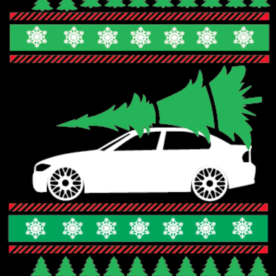 Bmw e90 ugly christmas sweater