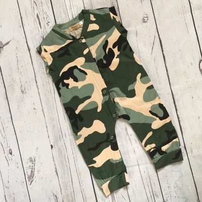 Camo romper