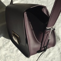 ZAC Zac Posen "Eartha" Leather Accordian Crossbody Bag - Thumbnail 2