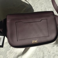 ZAC Zac Posen "Eartha" Leather Accordian Crossbody Bag - Thumbnail 1