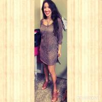 Alexandria Lace-Up Sweater Dress - Thumbnail 1