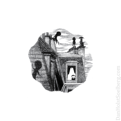 Signed print - shadows are everywhere
