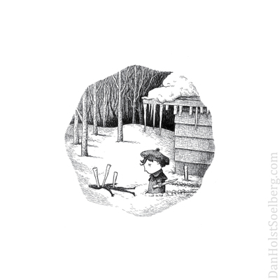 Signed print - flip: shadow abuse