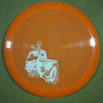 Opto river - fresh discs golf stamp