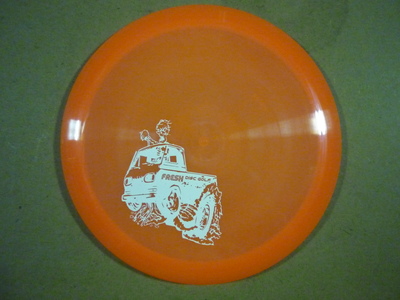 Opto River - Fresh Discs Golf Stamp