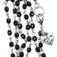 Heirloom Silver Circle Portrait Necklace - Thumbnail 3