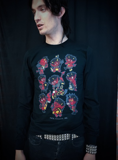 Punk Hot Stuff Long sleeve t-shirt (unisex)