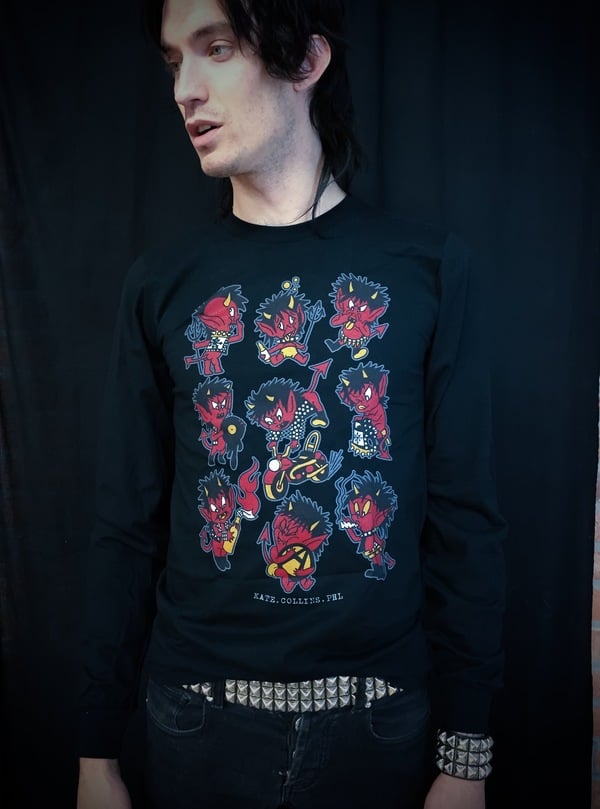 Punk Hot Stuff Long sleeve t-shirt (unisex)