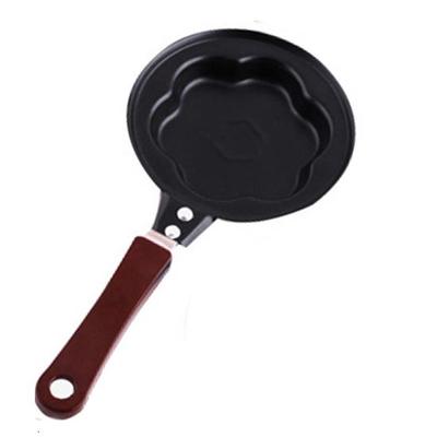 Plum flower design easy multi use mini non stick fry pan good for pancake egg