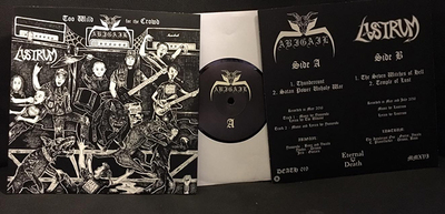 Abigail / Lustrum (white vinyl) 'Too Wild for the Crowd' 7"