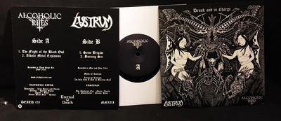 Alcoholic Rites / Lustrum (white vinyl)  'Drunk and in Charge' 7"