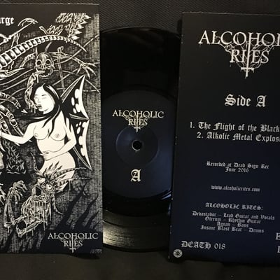 Alcoholic rites / lustrum 'drunk and in charge' 7"