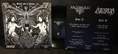 Alcoholic Rites / Lustrum 'Drunk and in Charge' 7"