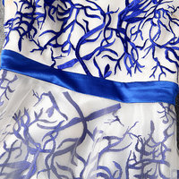 Long prom dresses, unique prom dresses, short sleeves prom dress, new design prom dress, impressive prom dress, cheap evening dress, PD15291 - Thumbnail 2