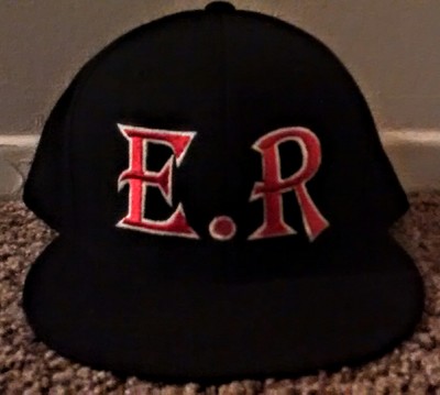 E.R DaTransporter Original (Black,Red,&White) Artist Fitted Hat.