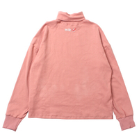 MILK TURTLE NECK SWEATER (PINK) - Thumbnail 1