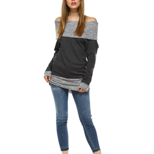 Off-Shoulder Pullover - Thumbnail 3