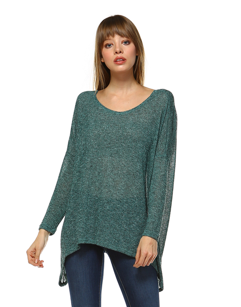 Sexy Drape Back Top