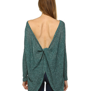 Sexy Drape Back Top - Thumbnail 2