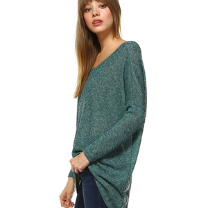 Sexy Drape Back Top - Thumbnail 3