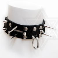 spiky cage choker - Thumbnail 1