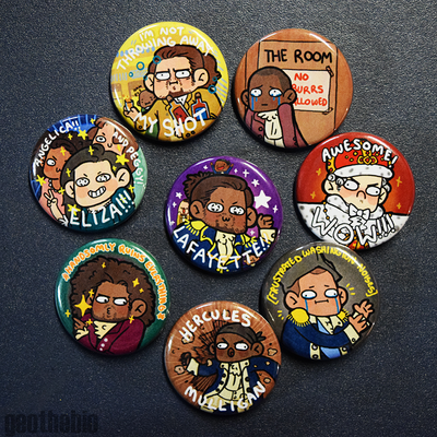 Hamilton Pin Set (8)