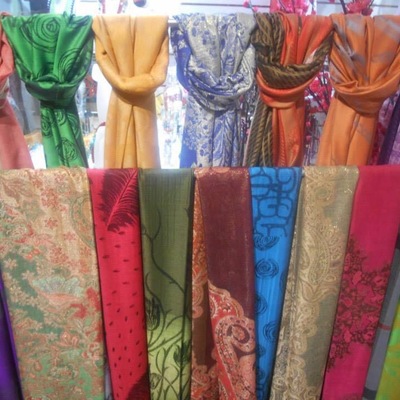 Colorful infinity scarves--your choice of color 