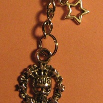 Love Skull Key Chain