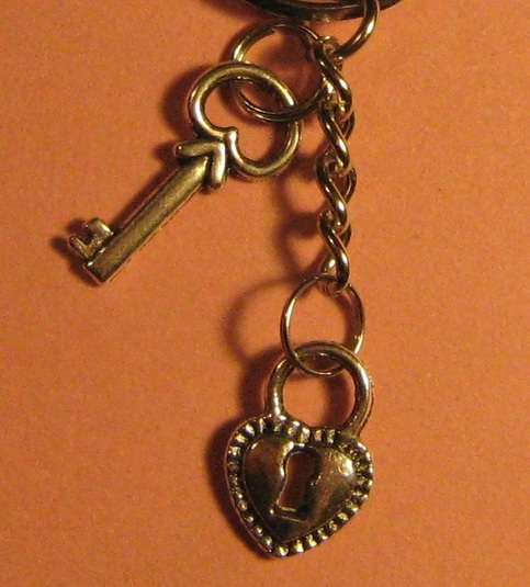 Lock & Key Key Chain
