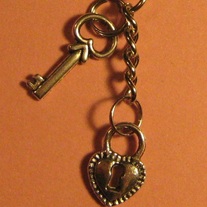 Lock & Key Key Chain