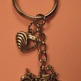 Motorcycle Heart Key Chain - Thumbnail 1