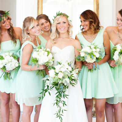 Short bridesmaid dress, convertible bridesmaid dress, mismatched bridesmaid dress, simple designed bridesmaid dress,custom bridesmaid dress,bds00008