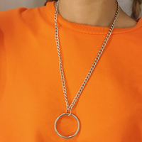 Free Shipping-O'RING NECKLACE - Thumbnail 3