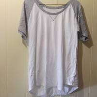 Small two tone women low cut t-shirt guns don't kill hanes - Thumbnail 4