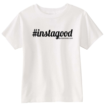Boy, Girl, Unisex Children's T-shirt- Instagram Inspired " #Instagood "