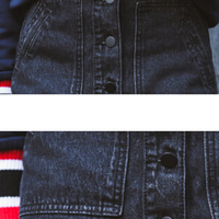 VINTAGE BUTTON UP DENIM SKIRT - Thumbnail 4