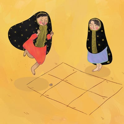 Let's play (hopscotch)