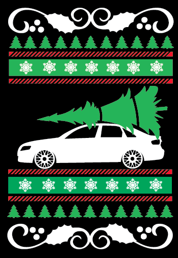 Audi B8 A4 Ugly Christmas Sweater