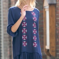 Embroidered Beauty Tunic - Thumbnail 1