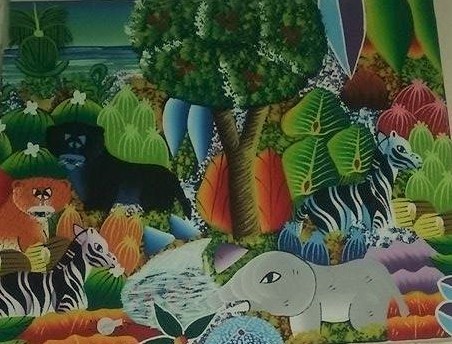 Jungle Painting by Michelet