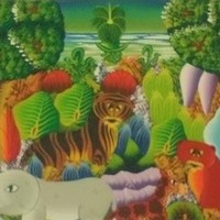 Jungle Painting by Michelet - Thumbnail 2