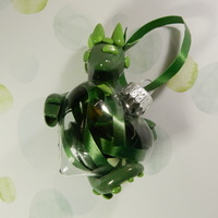 Green Heart Ornament Dragon  - Thumbnail 3