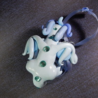 Light Blue Heart Ornament Dragon  - Thumbnail 1